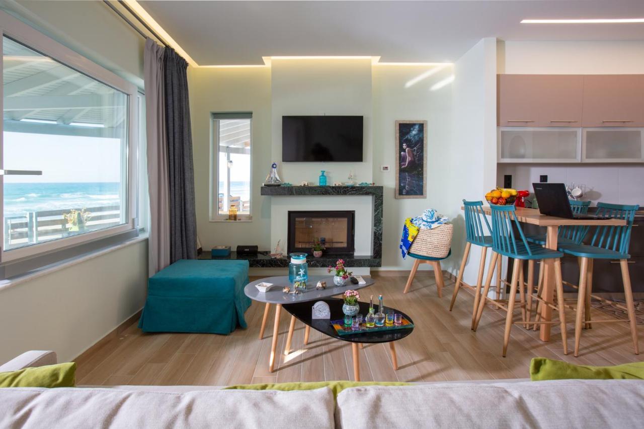 Kyma Seafront Suite By Estia Kokkini Hani Bagian luar foto