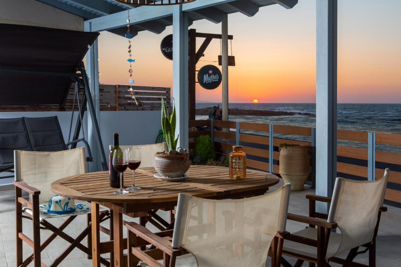 Kyma Seafront Suite By Estia Kokkini Hani Bagian luar foto